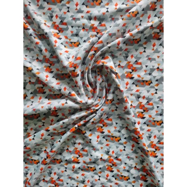 Kain Shakila Motif Liva harga setengah meter