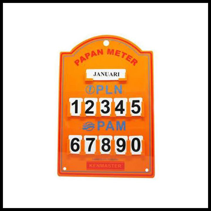 

PAKET HEMAT KENMASTER PAPAN PLASTIK STAND METER PLN PAM !!!!!!