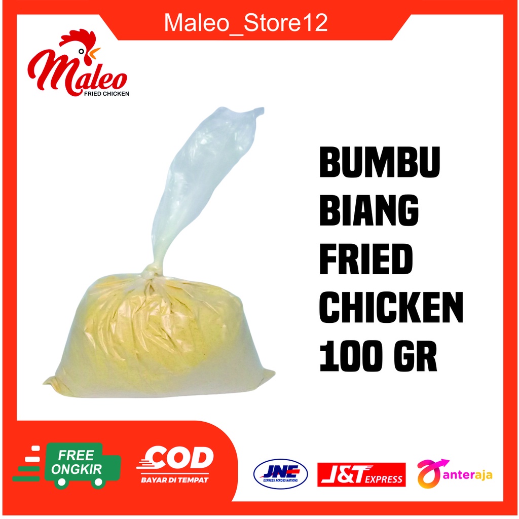 

[COD/BAYAR DITEMPAT]Bumbu biang tepung bumbu fried chicken ala kfc 100 gr