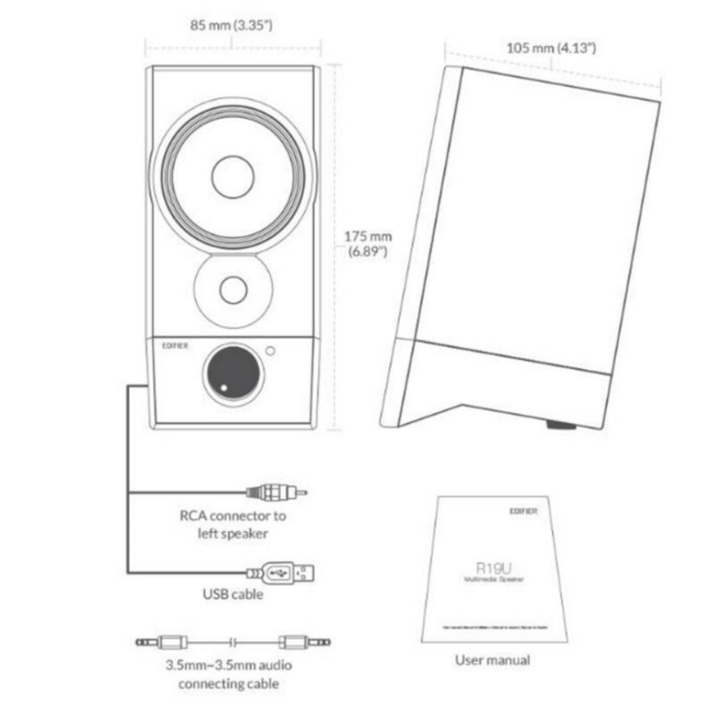 speaker pc edifier multimedia speaker laptop