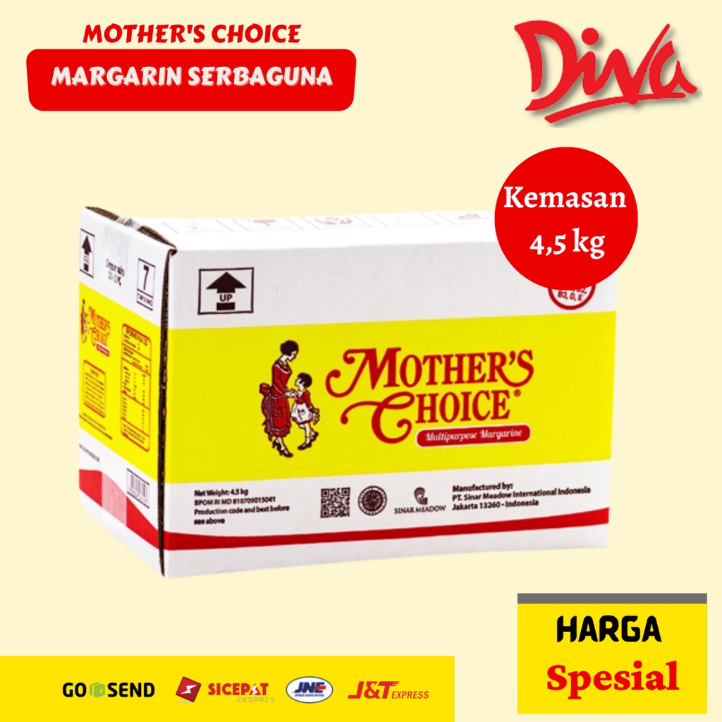 

Margarin Mother's Choice Serbaguna kemasan 4,5kg