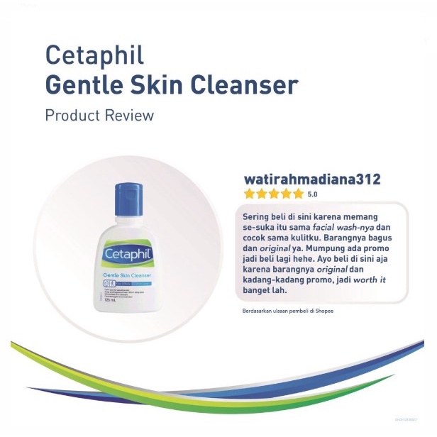 Cetaphil Gentle Skin Cleanser 125ml Sabun Pembersih Muka untuk Skin Care Cocok Untuk Segala Jenis Kulit