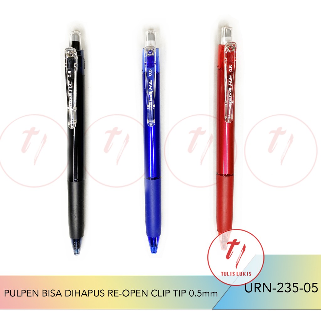 

PULPEN BISA DIHAPUS UNI RE-OPEN CLIP TIP 0.5MM URN-235-05