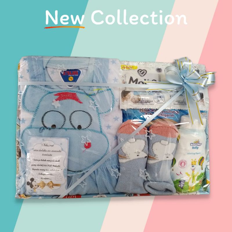 PARCEL BAYI/KADO BAYI/HADIAH TENGOK BAYI Hamper baju baby newborn gift paket hampers parcel kado bayi lahiran parsel set