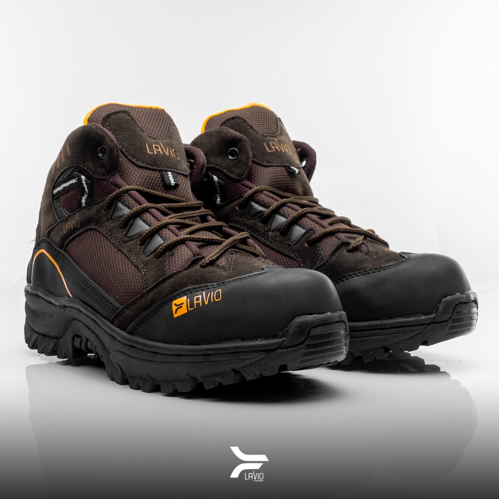 Sepatu Safety Boots Pria Terlaris Lavio Galen Best Quality