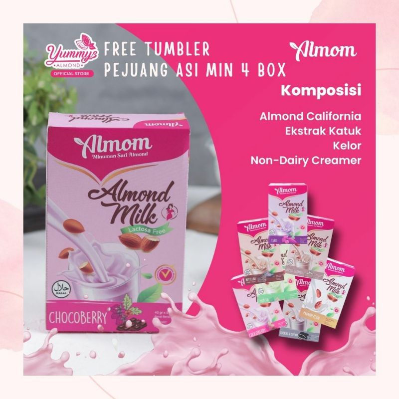 

Susu Almom Booster ASI by Yummy's Almond free Tumblr min 4 box