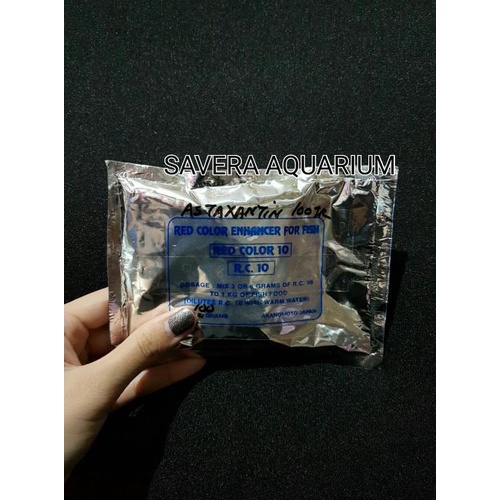 

Astaxanthin 100gr / 100% ORIGINAL JEPANG / PEWARNA MERAH ALAMI IKAN