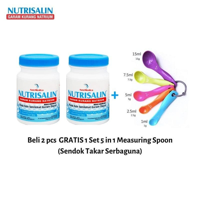 

Flash Sale - Bundle 2Pcs Nutrisalin 400 Gram Gratis Hadiah