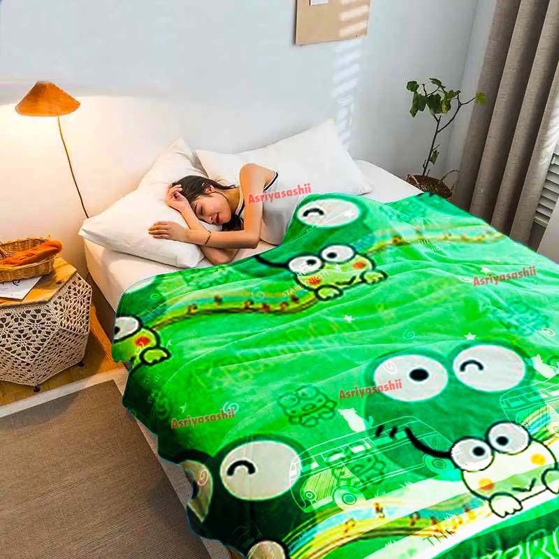 Selimut Bulu Motif Karakter Murah Asriyasashii Berkualitas