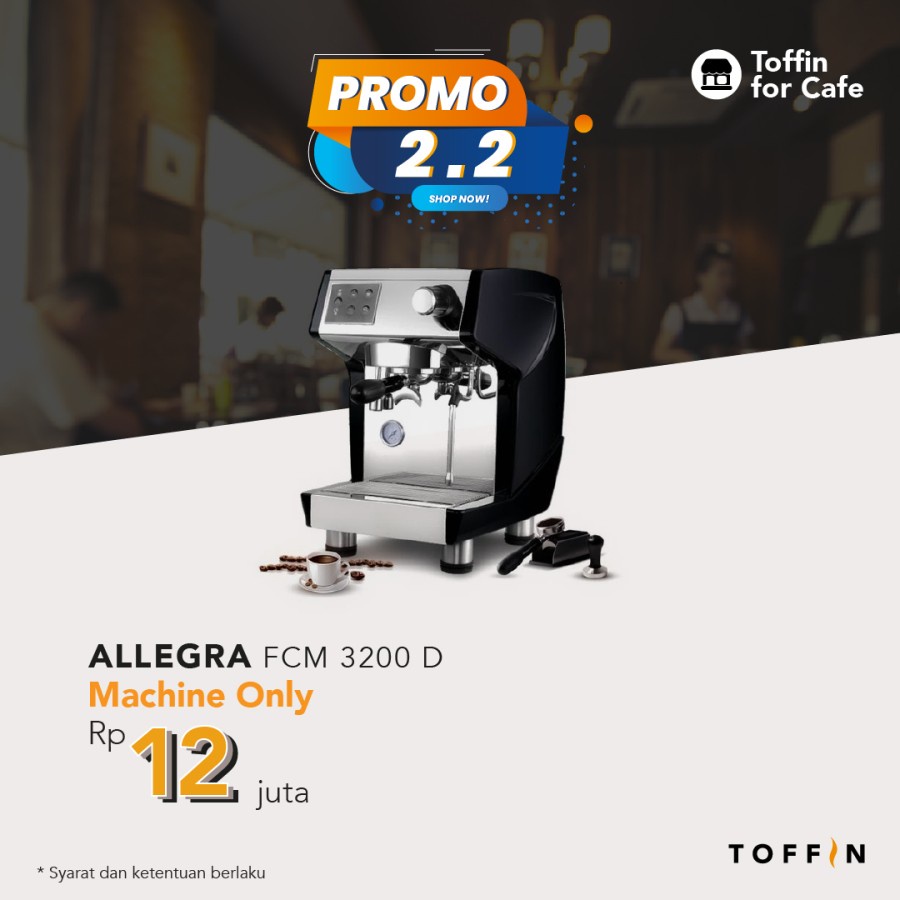 Espresso machine Allegra FCM 3200 D