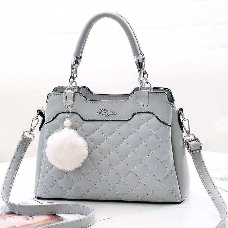 BJ1516 - YELLOW/KHAKI/GREEN/GREY/BLACK/PINK - TAS SLEMPANG JINJING TOTEBAG HANDBAG FREE GANTUNGAN BULU TAS WANITA FASHION IMPORT MODIS ELEGAN TERMURAH TERLARIS TERBARU BAGSTORE JAKARTA TAS BATAM BTH169B GT1666 LT1686 ZC7915 EL516 BQ2853 BTH169