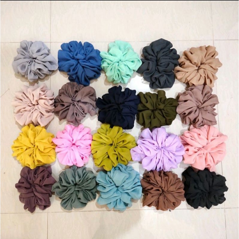 CEPOL /SCRUNCHIE JUMBO  IKAT RAMBUT HIJAB