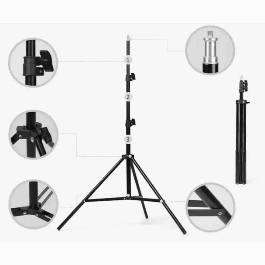 Tripod HP dan Kamera Handphone Phone Holder Tongis Tomsis LazyPod Vlog Foto Video COD Murah Terbaru