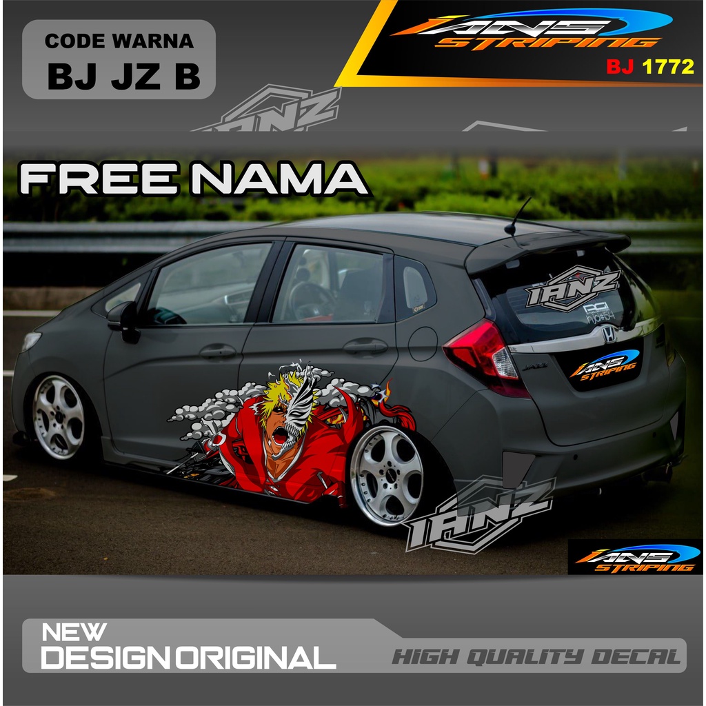 VARIASI STIKER MOBIL AYLA AGYA AVANZA SWIFT YARIS / STIKER MOBIL DECAL MOBIL / STIKER VARIASI MOBIL AGYA AYLA JAZZ SITI CITY / DECAL STIKER MOBIL