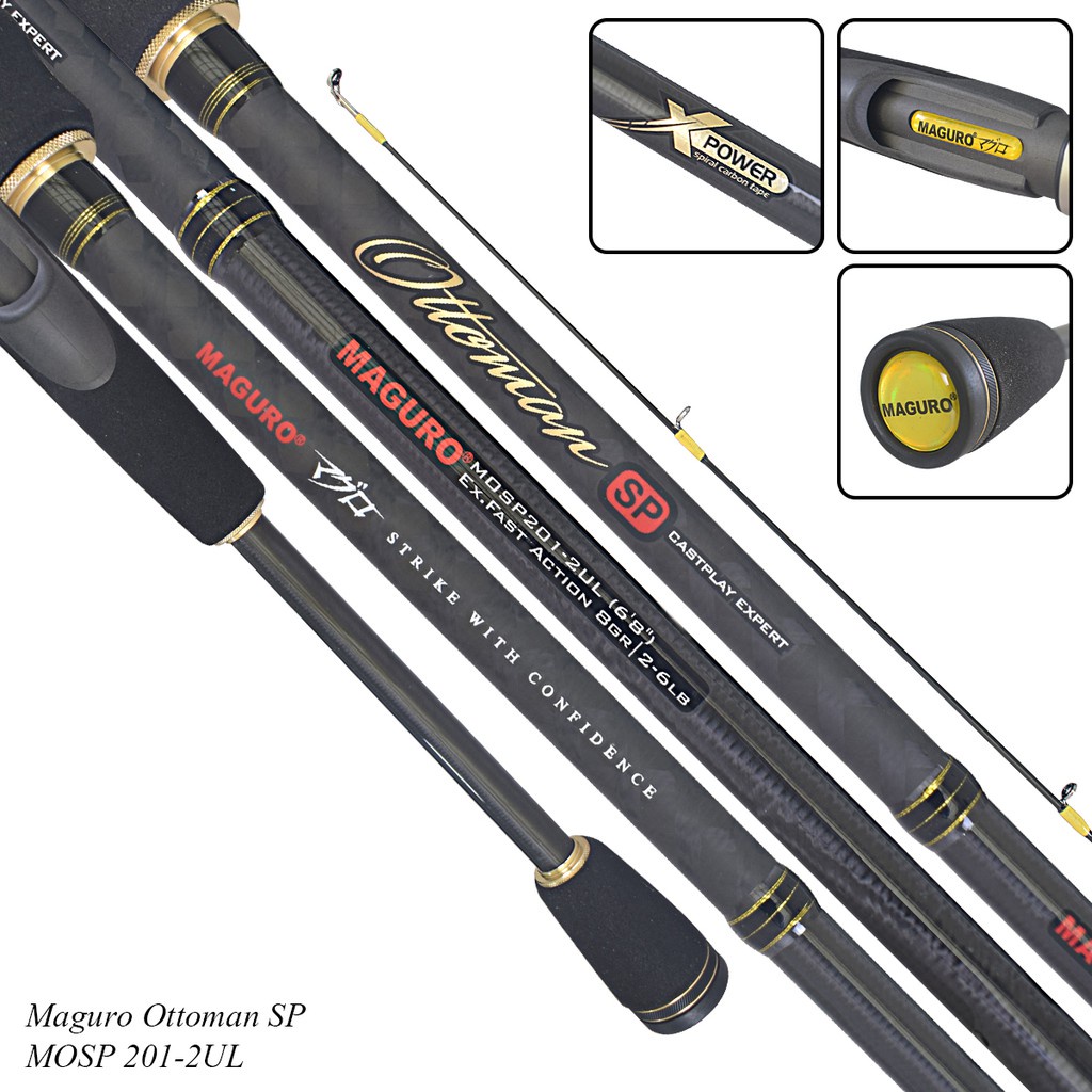 Rod UL MAGURO OTTOMAN SP MOSP201-2UL (204cm / Line Test 2-6lbs)