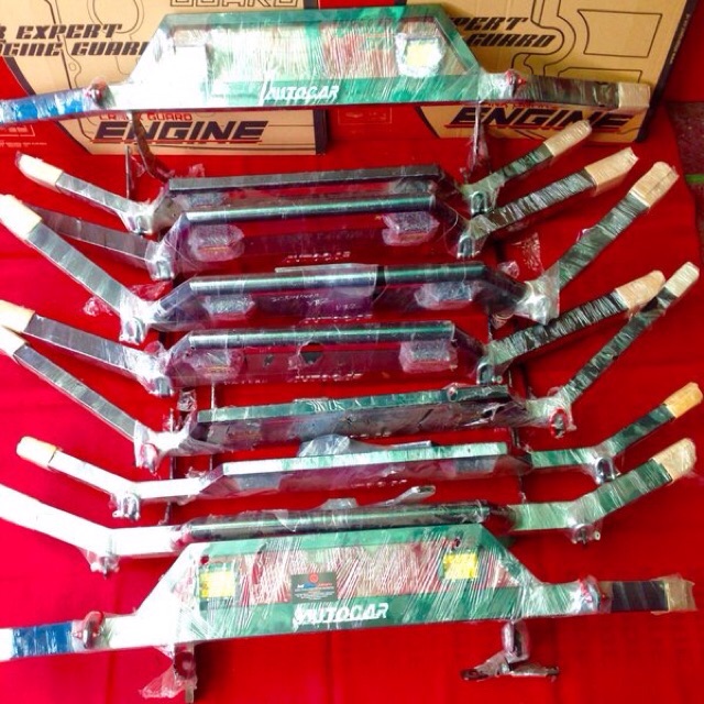 Tanduk Depan Besi - Pengaman Bumper Depan Avanza - Xenia