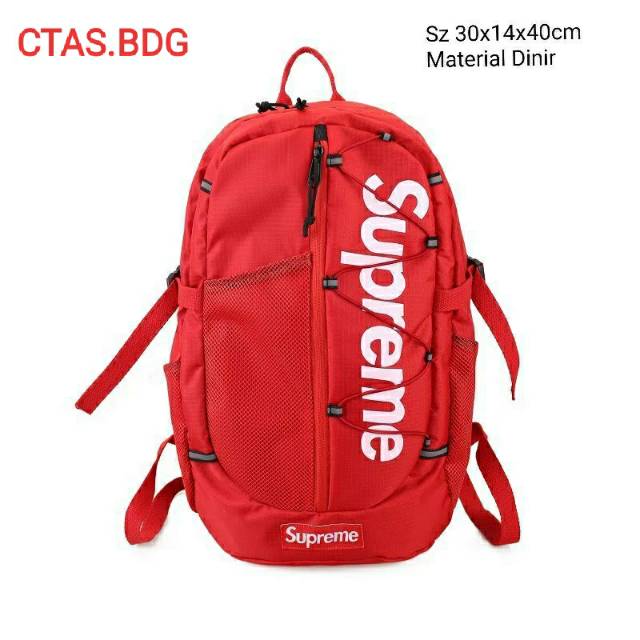CTAS.BDG/Tas anak sekolah/tas multifungsi/ransel anak/tas murah/bagspack/terbaru/Supreme/Merah