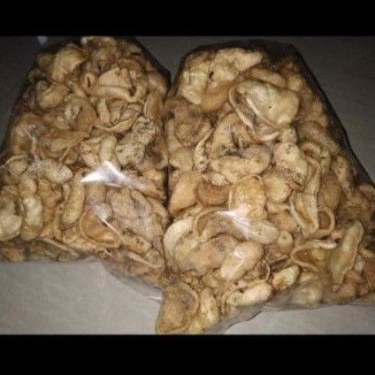 

KRUPUK TERUNG PUTIH 100% ASLI HASIL LAUT (GORENG PASIR) KAYA PROTEIN