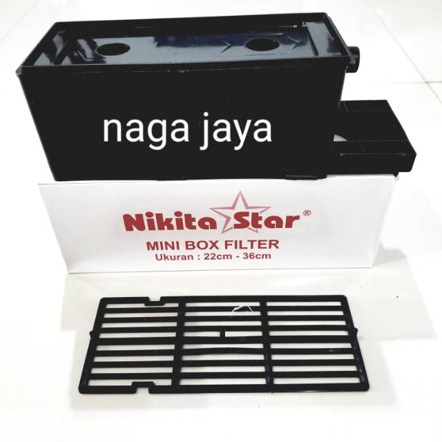 Box filter kotak atas top ukuran mini box filter aquarium mini