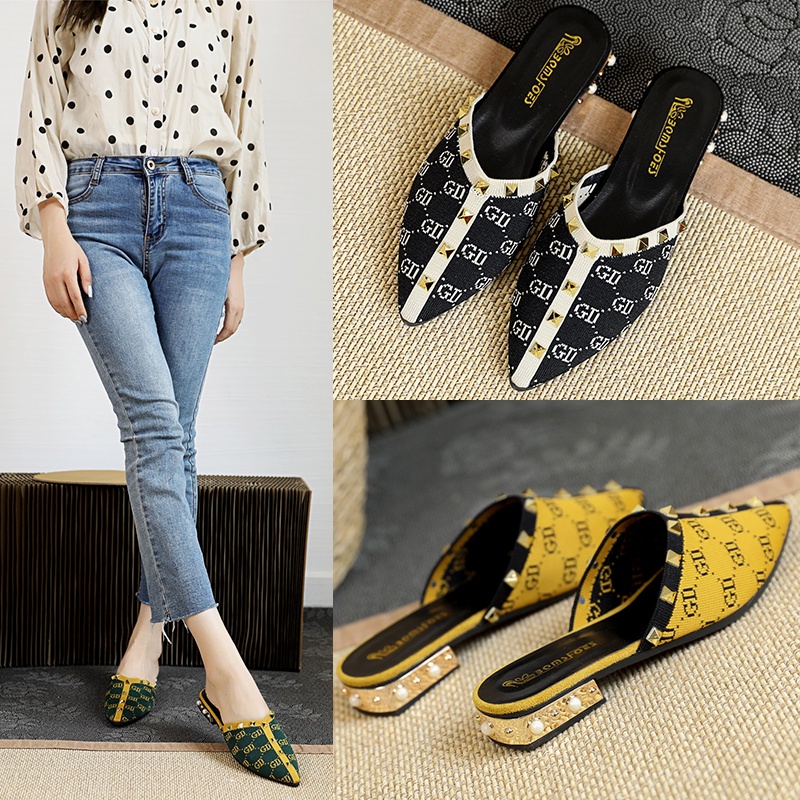 cind 5051, sandal import fashion sandal flat model terbaru dan terkiniian cantik