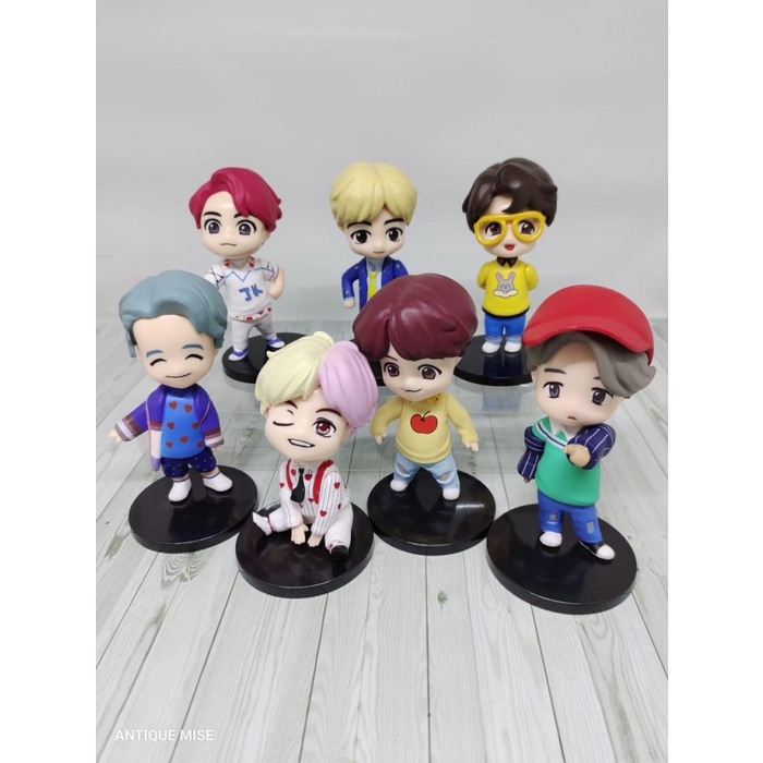 action figure bts 7 set