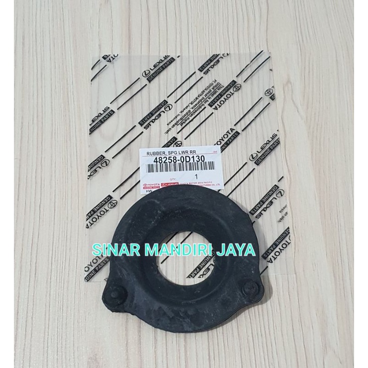 KARET TATAKAN PER KEONG BELAKANG TOYOTA VIOS LIMO YARIS ASLI