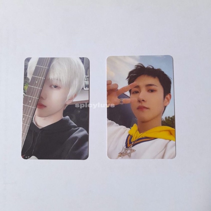Photocard Jisung Mixtape (Gitar), Photocard Renjun Digipack Beatbox