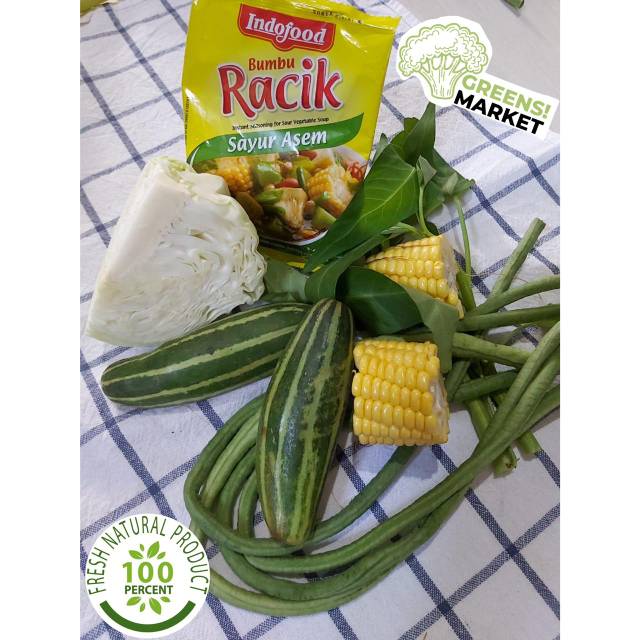 

Paket Sayur Asem Segar Online [Green Market]