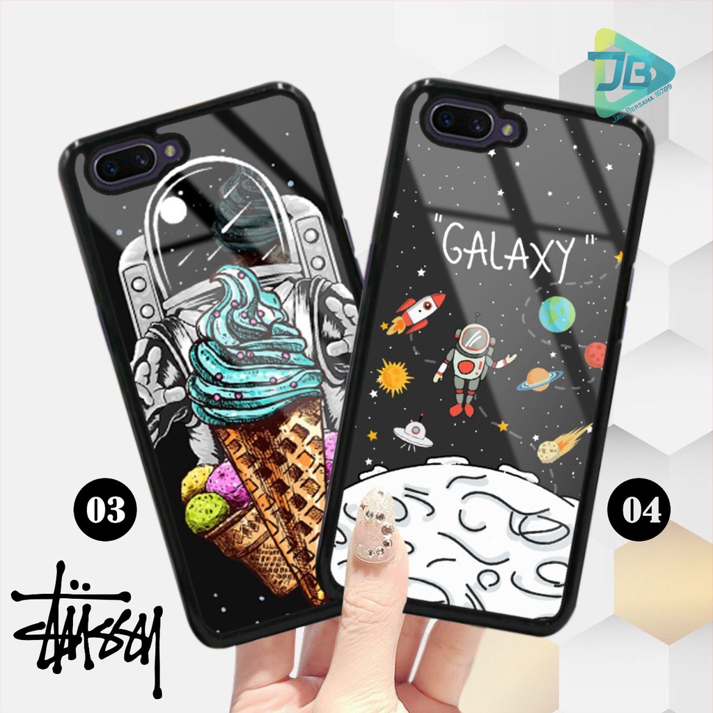 HARDCASE 2D GLOSSY STUSSY OPPO VIVO XIAOMI SAMSUNG REALME IPHONE ALL TYPE JB4700