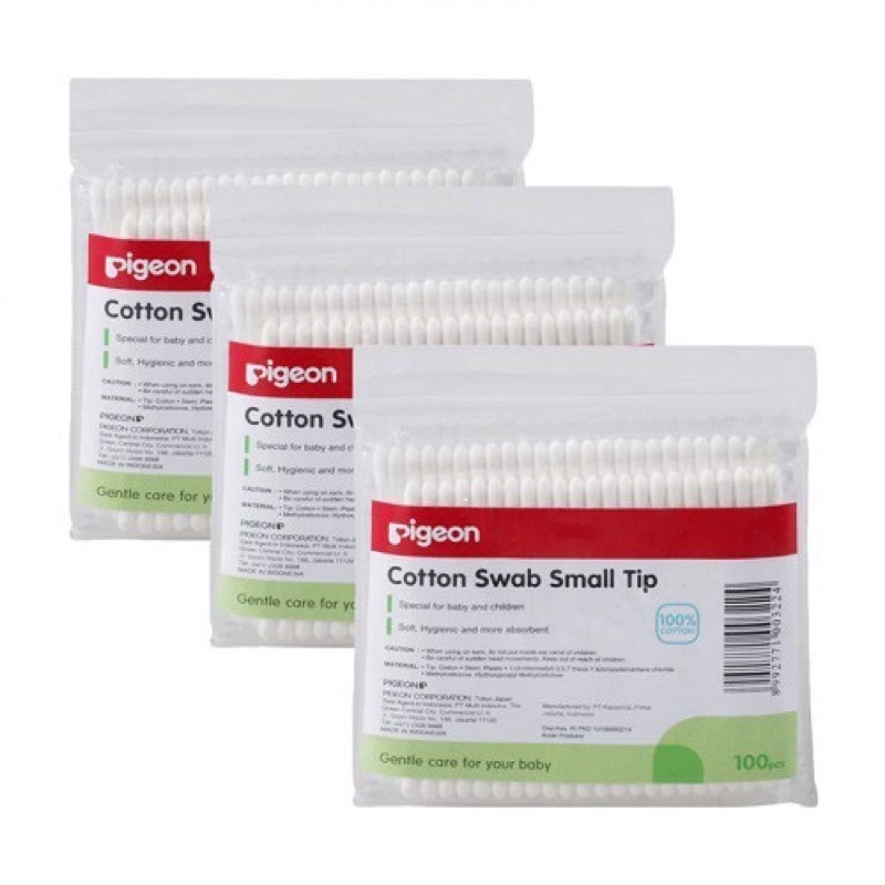 Castle - Pigeon Cotton Swab Small Tip isi 100pc
