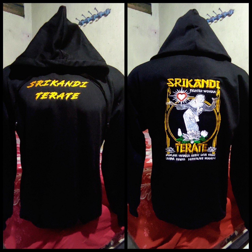 JAKET SRIKANDI PSHT-JAKET PSHT BORDIR-JAKET PSHT DISTRO -JAKET PSHT TERBARU-JAKET BORDIR TERATE