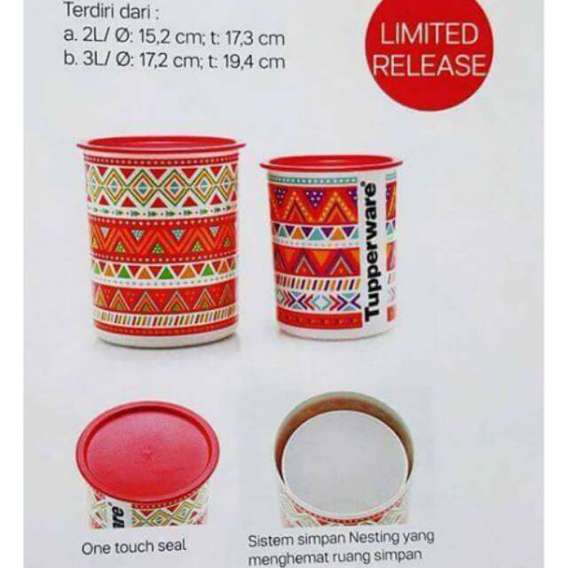 Zig-zag canister