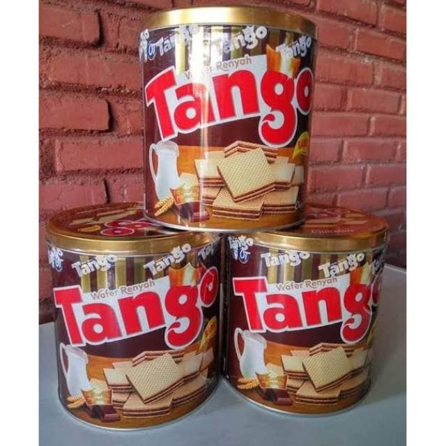 

Wafer tango kaleng / tango cokelat