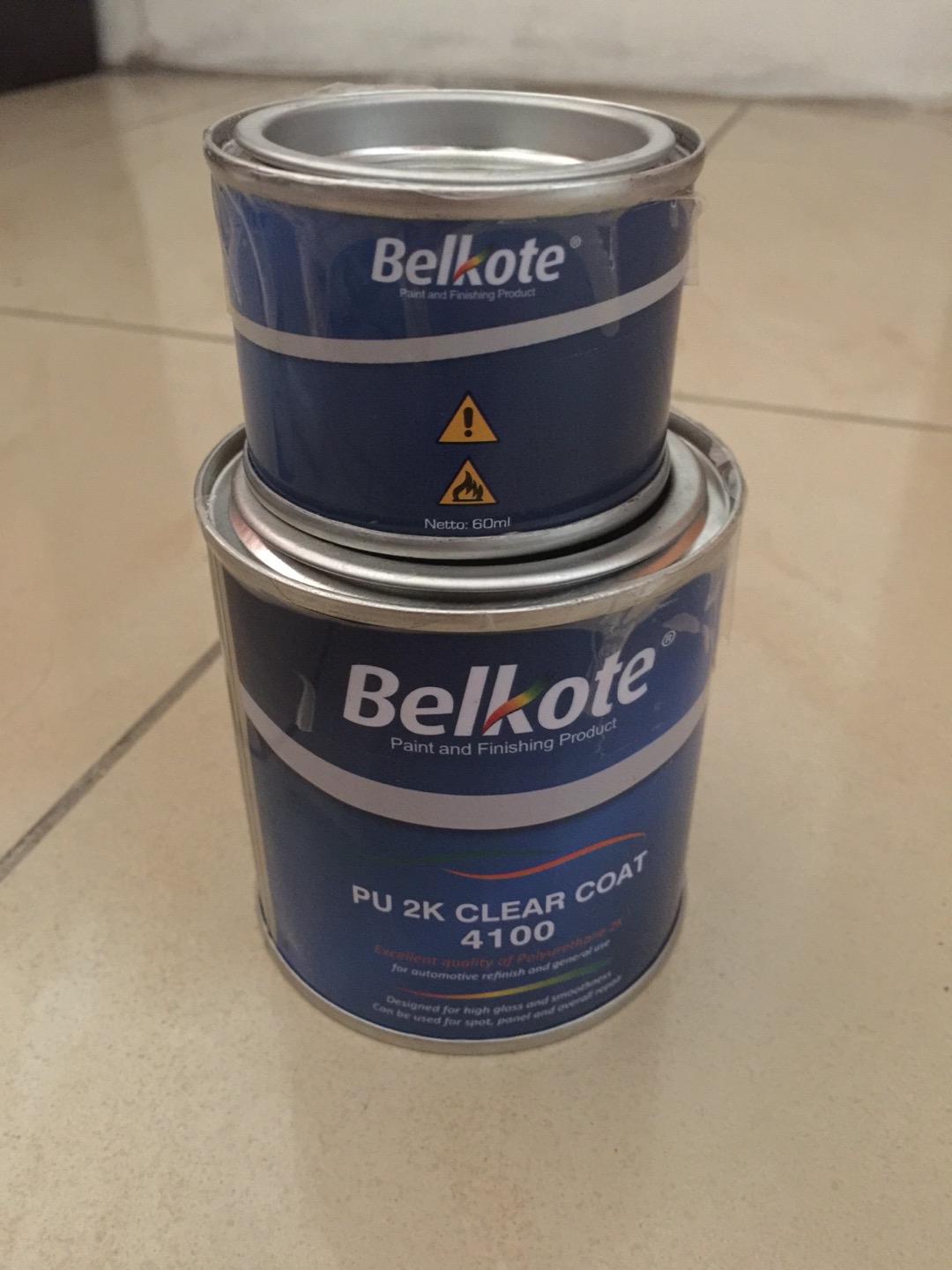 Belkote Pu 2k Clear Coat 4100 300 Ml