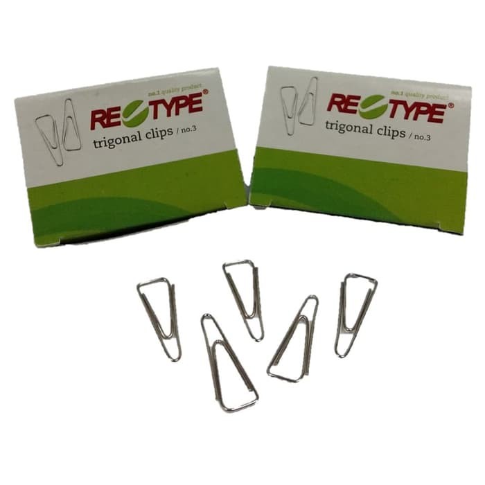 

Retype Paper Clip/TRIANGLE PAPER CLIP(10 Box)