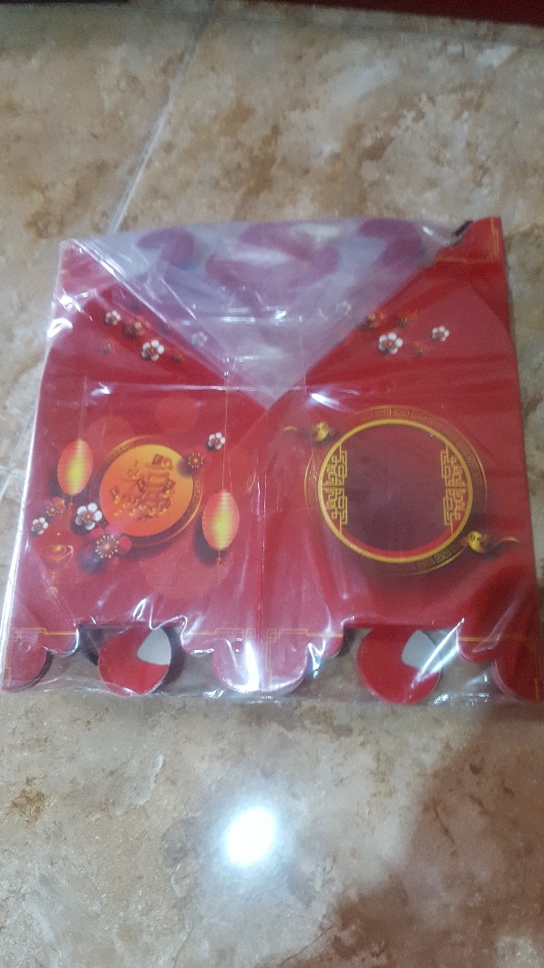 [5pcs] Box Imlek / Hampers Toples / Dus Kue Kering / Model Tandu