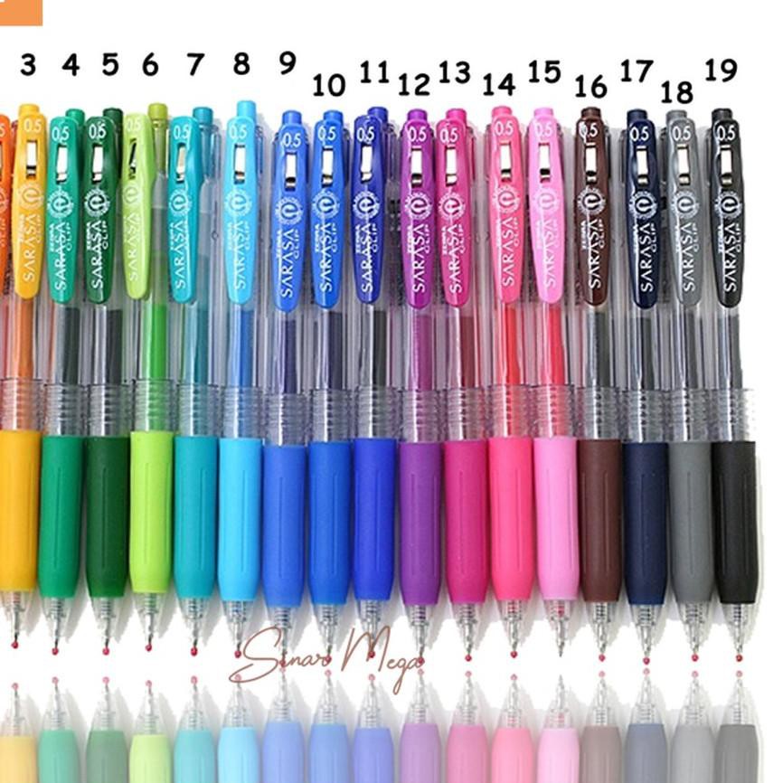 

Flash Sale!! (xiw-1272) Zebra Sarasa Clip 0,5 / Pulpen Gel Sarasa Clip Zebra 0,5