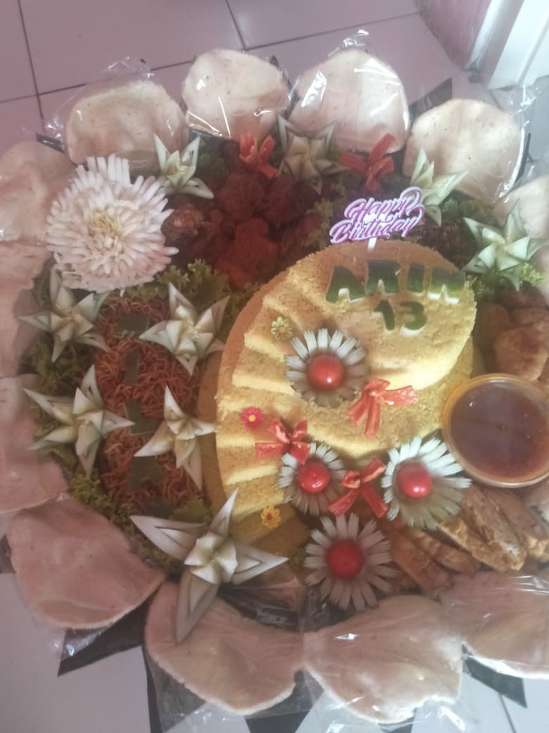 Dapurmami Loyang Nasi Kuning Tumpeng Hias Bertingkat Tangga Cetakan Pencetak