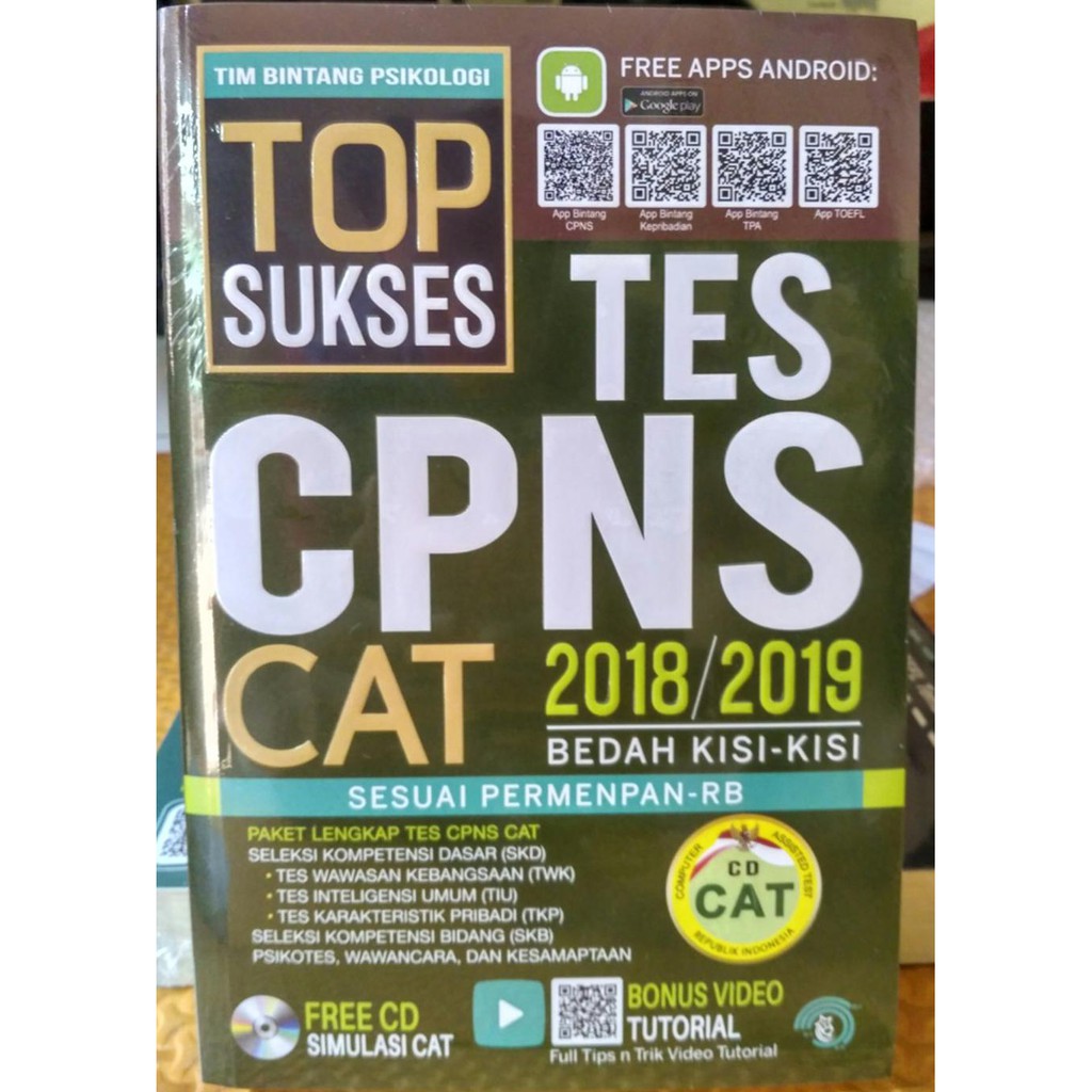 Paling Murah Buku Cpns Buku Tes Cpns Buku Cpns 2018 Buku Tes Cpns 2018 Buku Cpns Cat Cpns 2018 Top