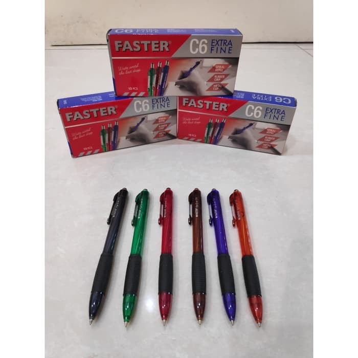 

Pen faster cetek c6 - Hitam