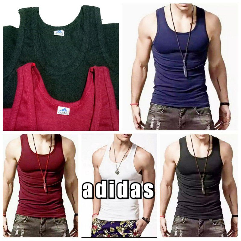 Kaos Singlet Pria Cowok Dewasa Tanktop Sporty Casual Gym Fitnes