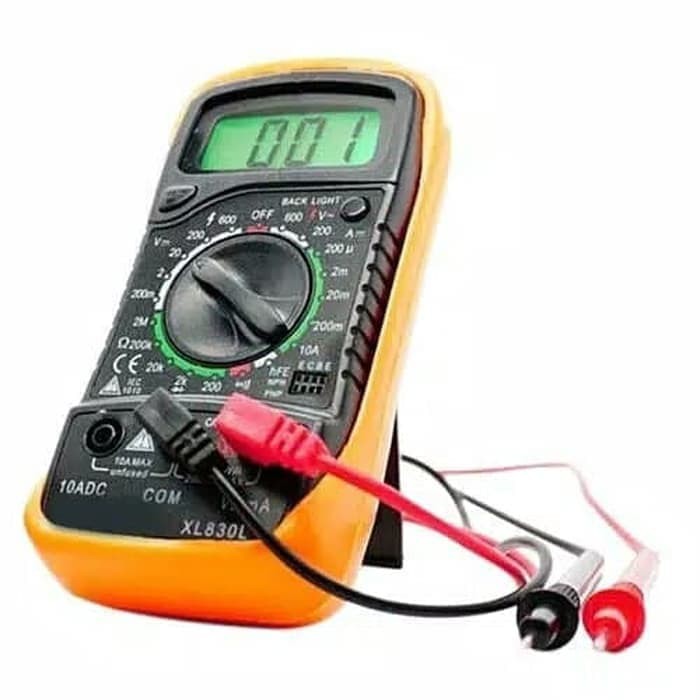 Multimeter XL830L Avometer Multitester Digital Layar Besar