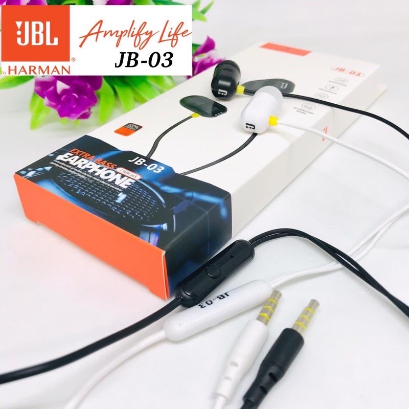 PROMO HANDSFREE NRW JB03 EXTRABASS EARPHONE