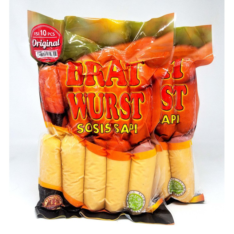 

Sosis Sapi Bratwurst Original MINI isi 12