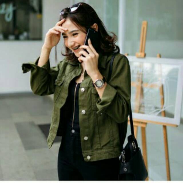 Jaket Biondy Army
