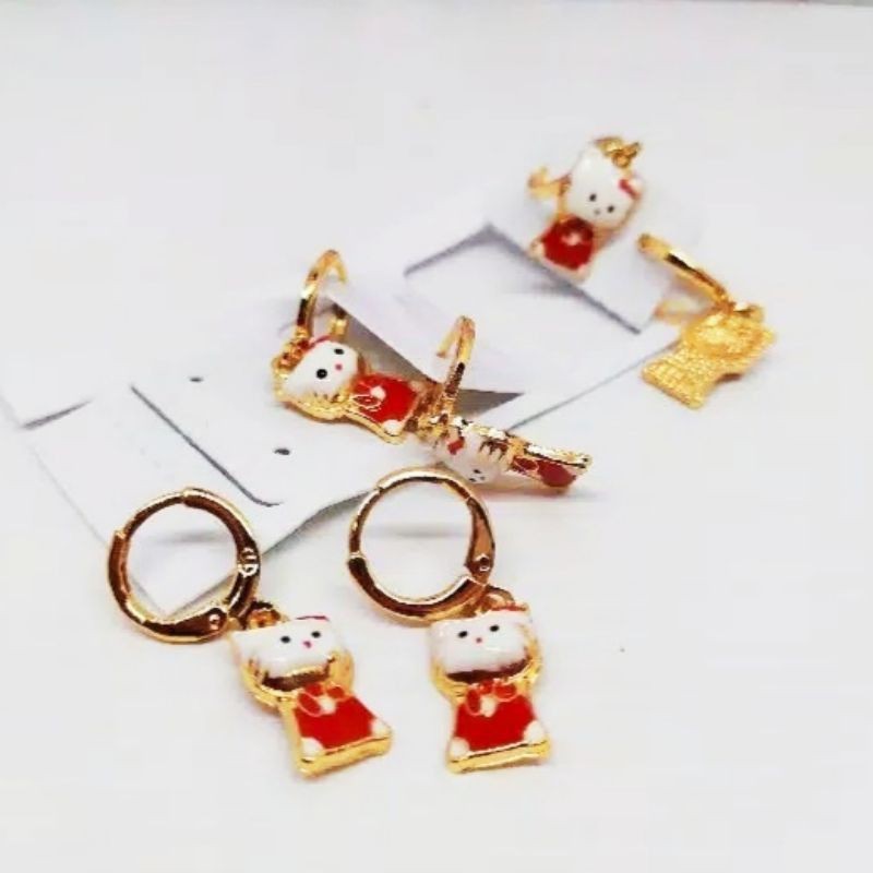 anting perhiasan anak / anting anak HK lucu