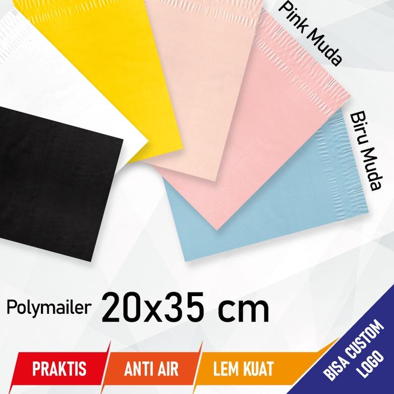 

[20x35] 100LEMBAR PLASTIK POLYMAILER PACKING ONLINE SHOP KUALITAS PREMIUM STANDARD MURAH