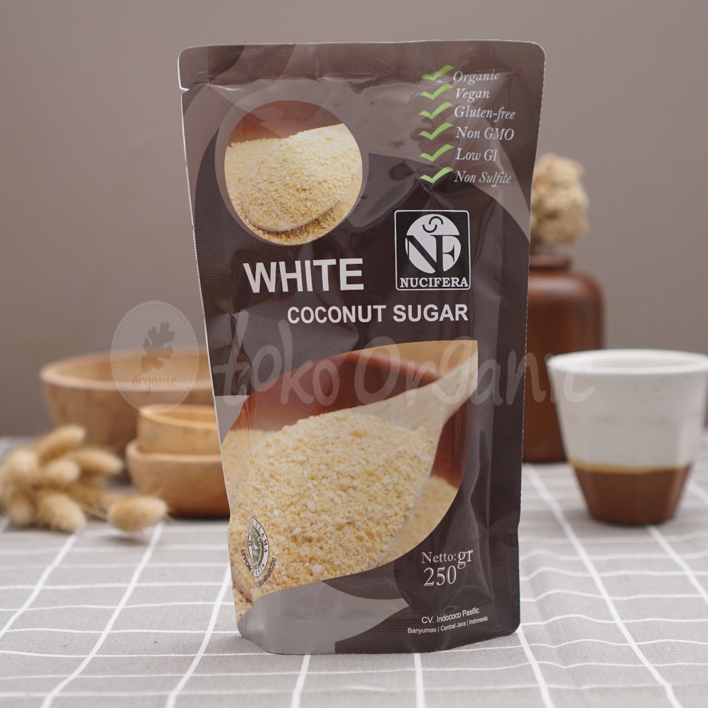 

White Coconut Sugar 250gr - Nucifera