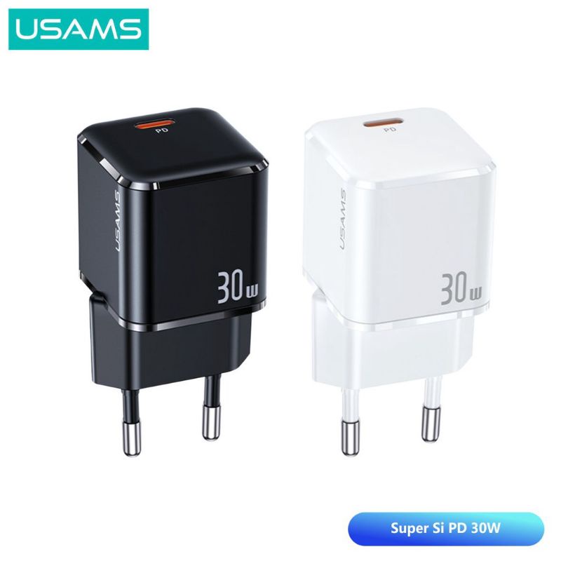 USAMS T45 Charger 30W Super Si PD Fast Charger