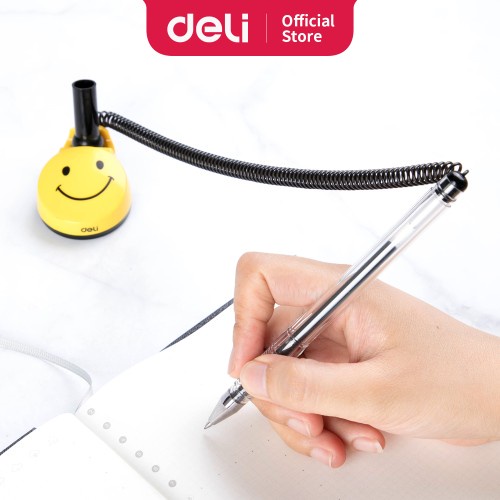 

Deli Pena Meja Gel Pen 0.5mm Hitam 52 41 142mm E6793